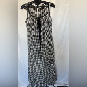 RIHOAS Monochrome Gingham Dress #131